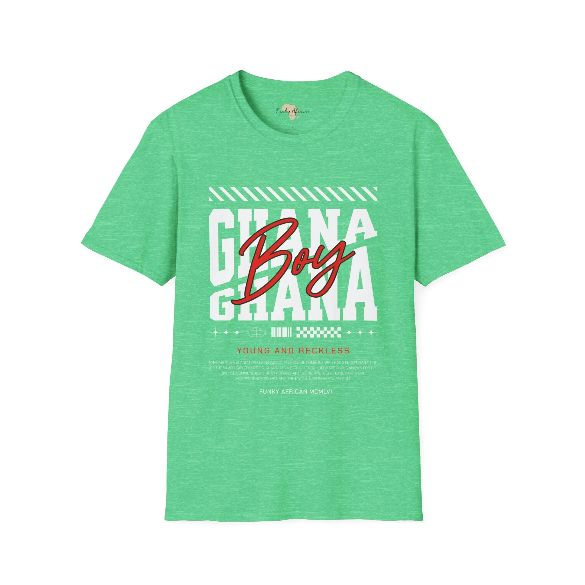 Ghana boy unisex softstyle tee