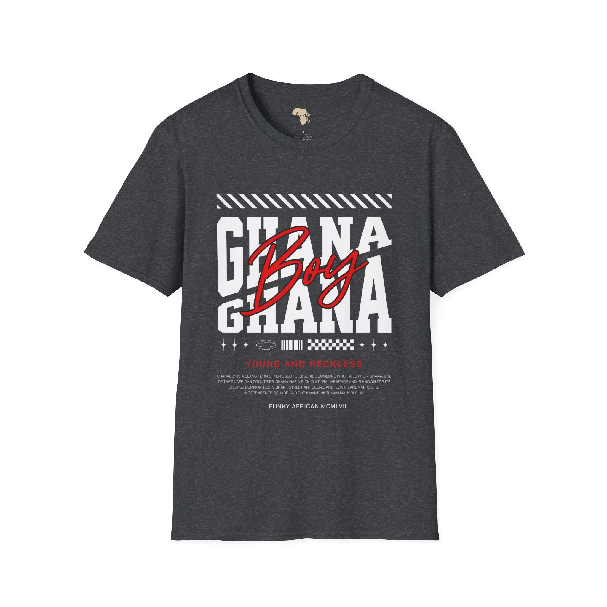 Ghana boy unisex softstyle tee