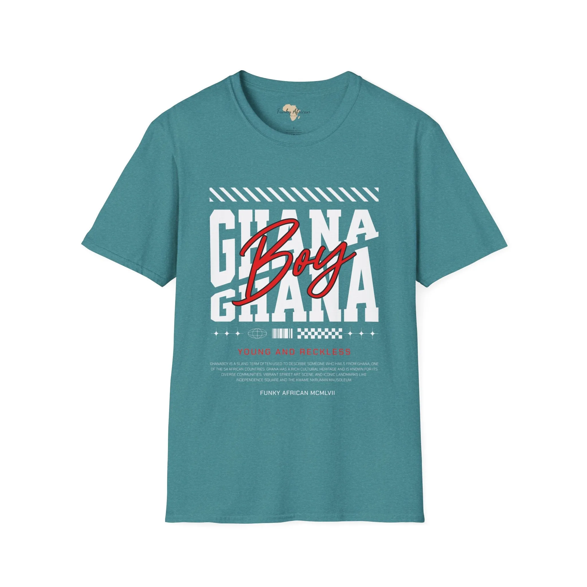 Ghana boy unisex softstyle tee