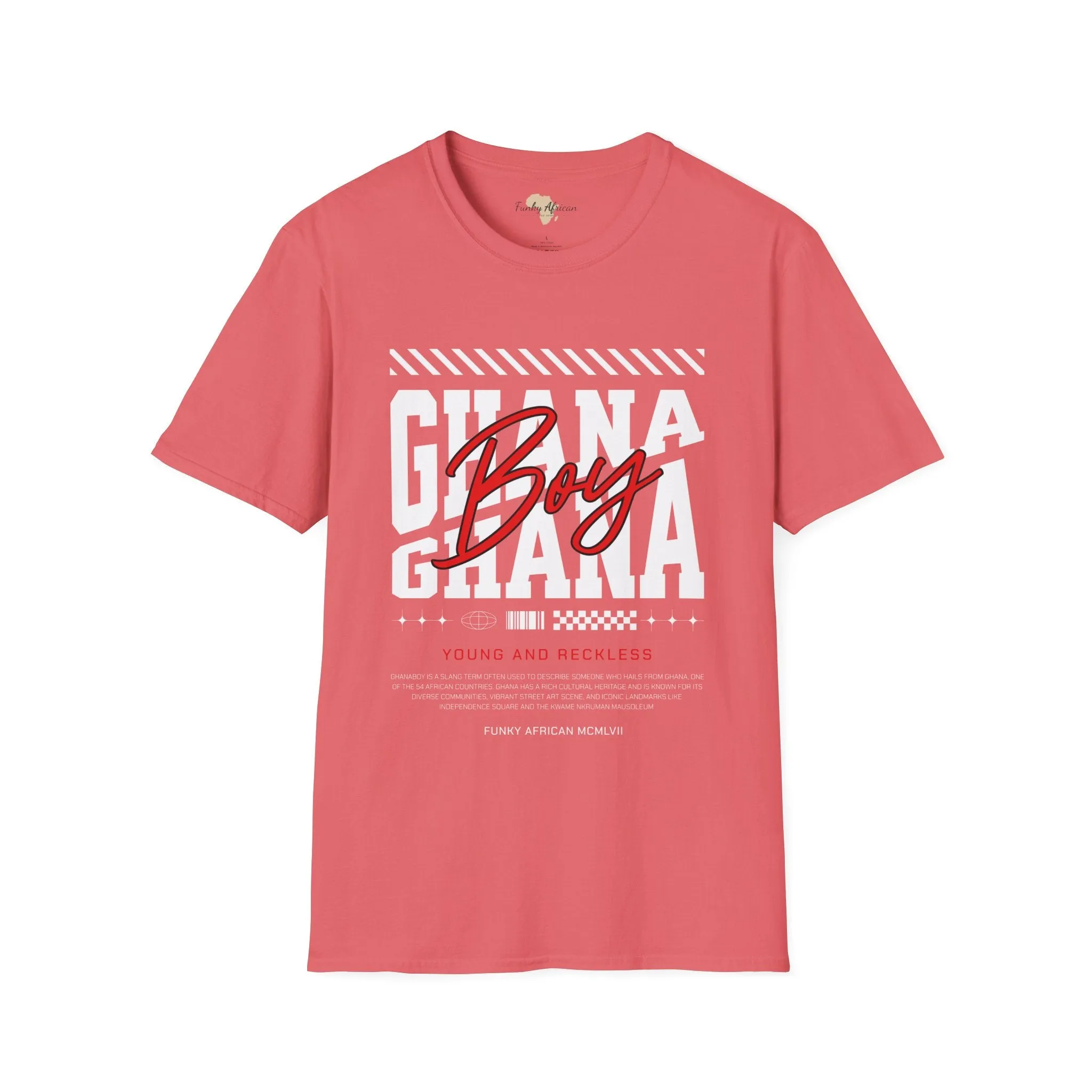Ghana boy unisex softstyle tee