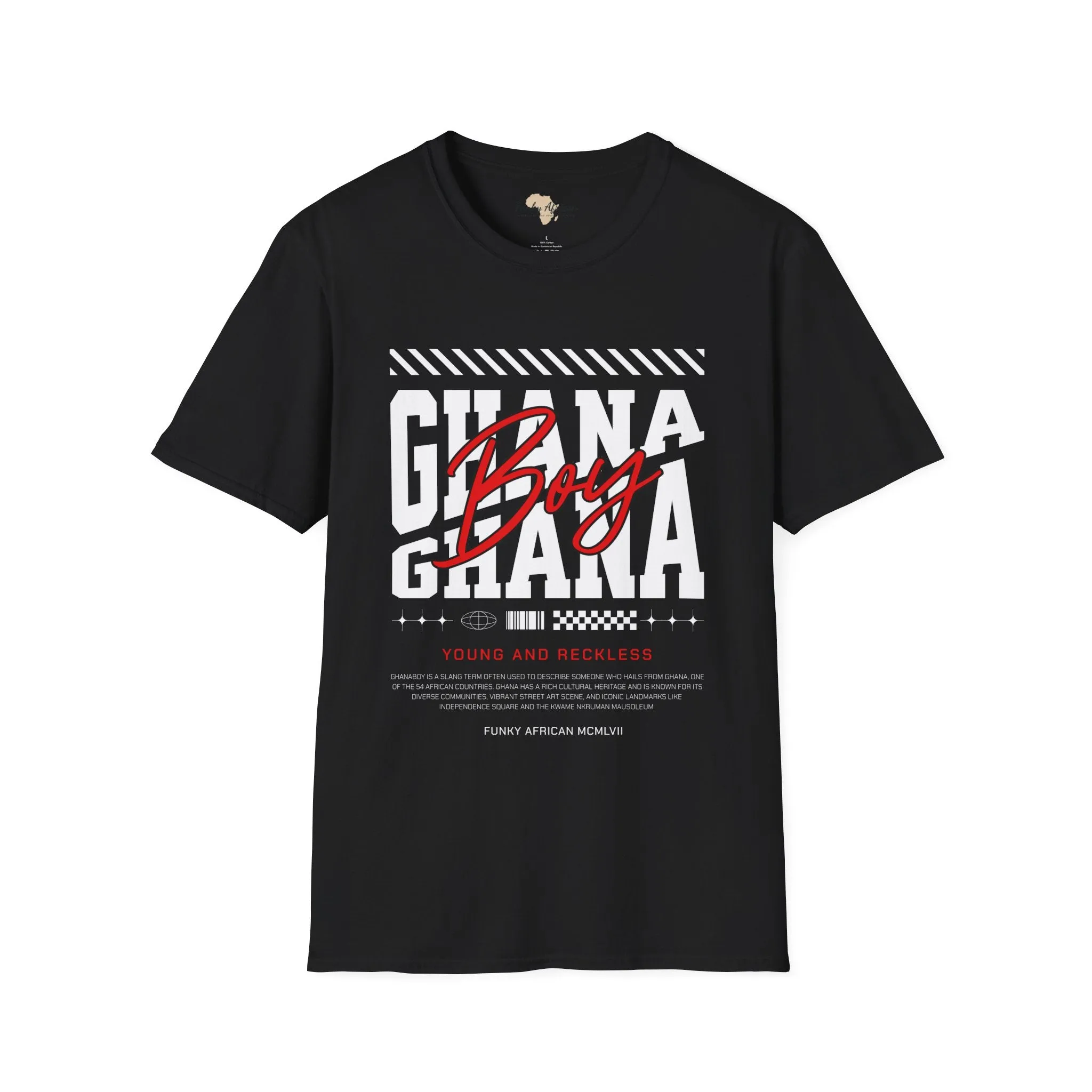 Ghana boy unisex softstyle tee