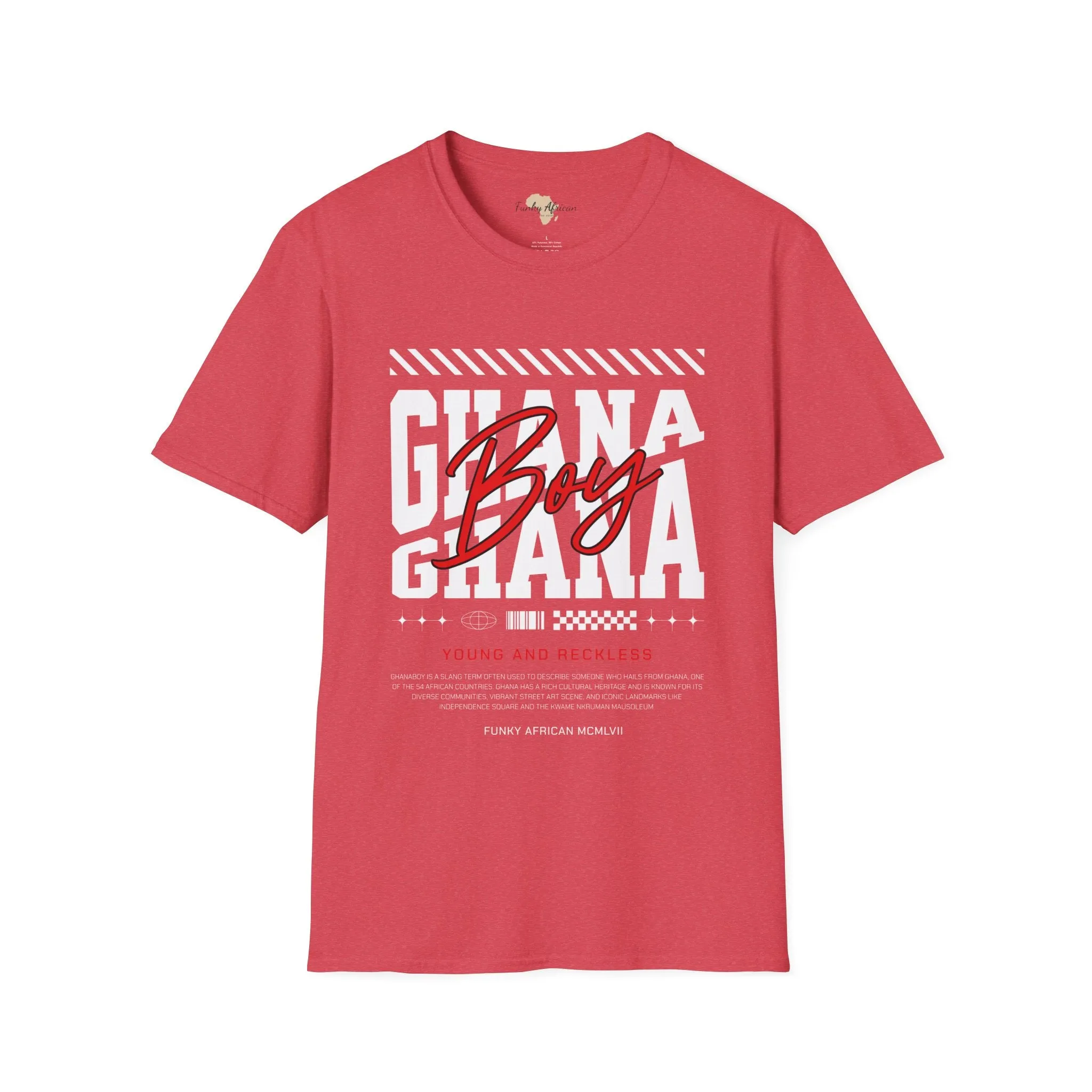 Ghana boy unisex softstyle tee
