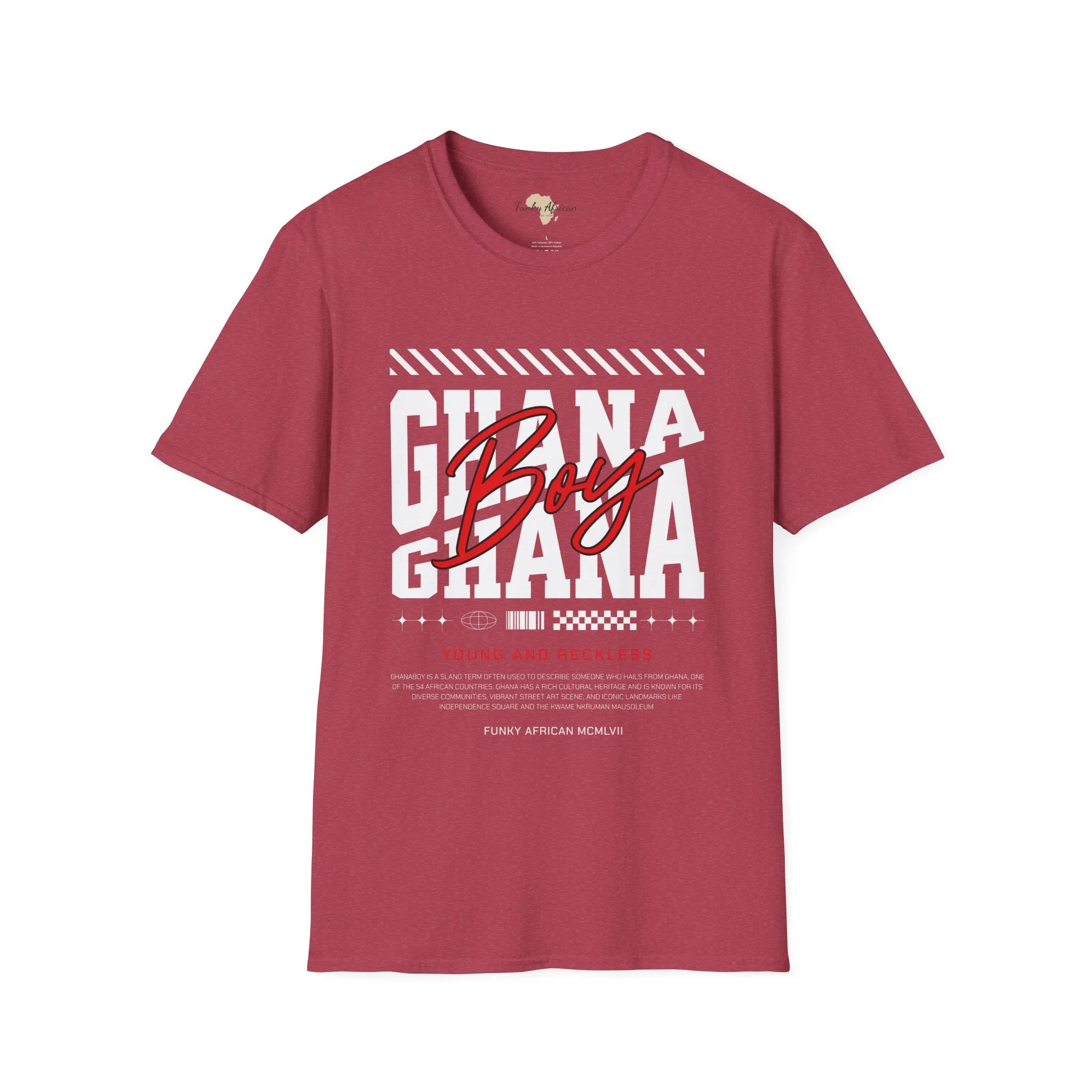 Ghana boy unisex softstyle tee