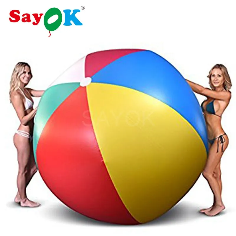 Giant Inflatable Beach Ball Beach Play Sport Summer Toy Children Game Outdoor Fun Sport Toys 1.5/2.0/3.0 Meter