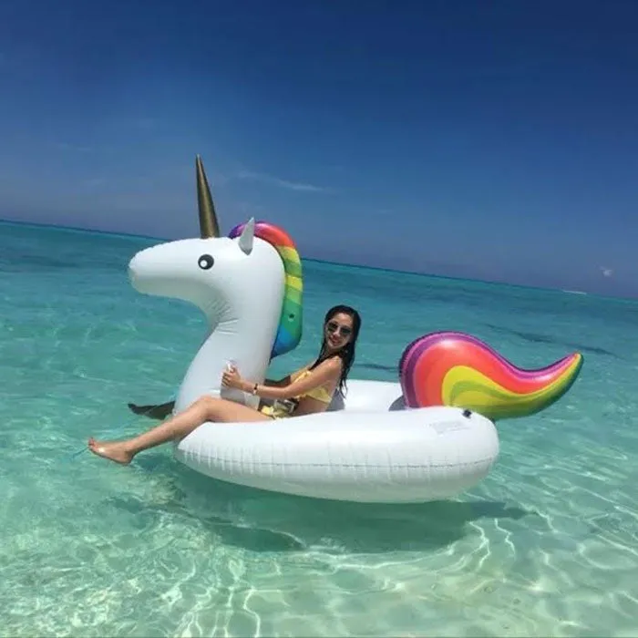 Giant Inflatable Unicorn Pool Float