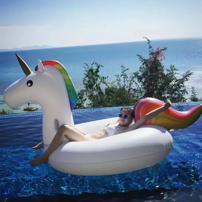 Giant Inflatable Unicorn Pool Float