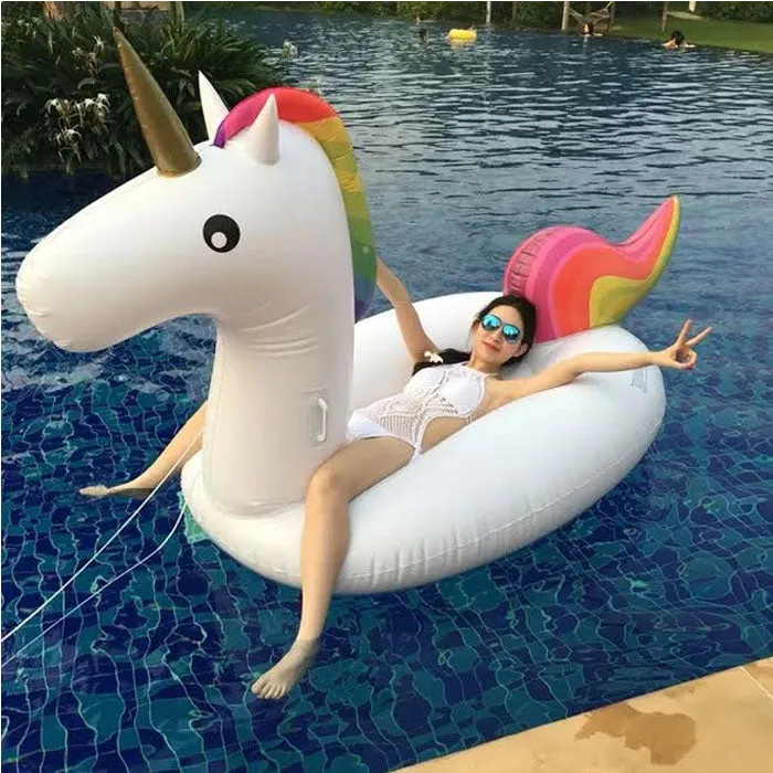 Giant Inflatable Unicorn Pool Float
