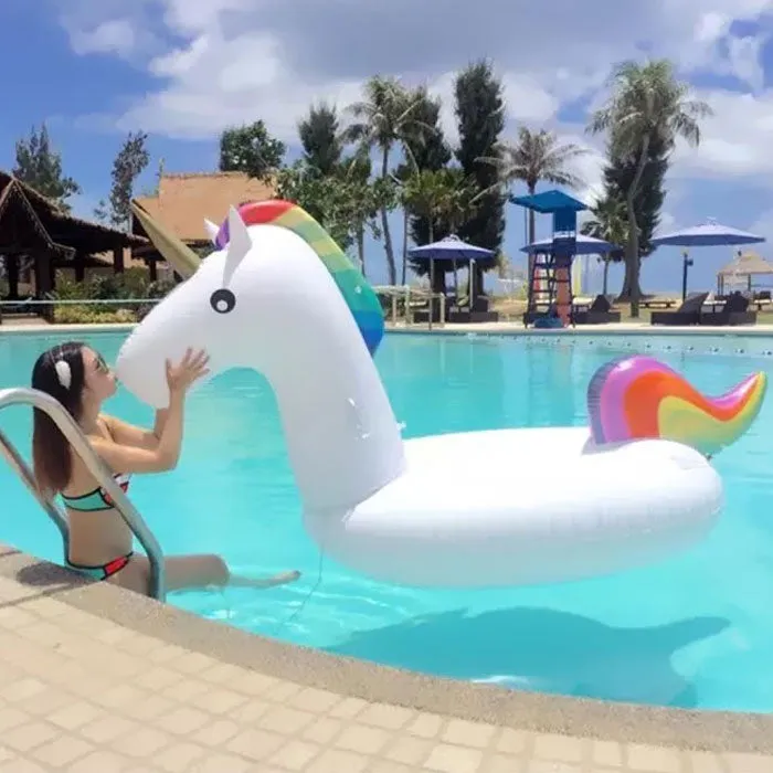 Giant Inflatable Unicorn Pool Float