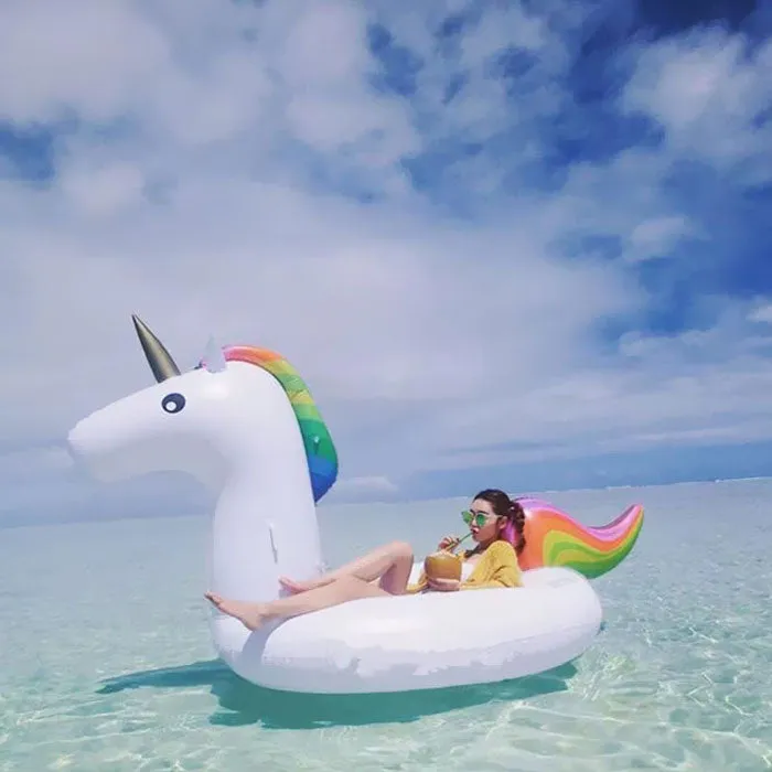 Giant Inflatable Unicorn Pool Float