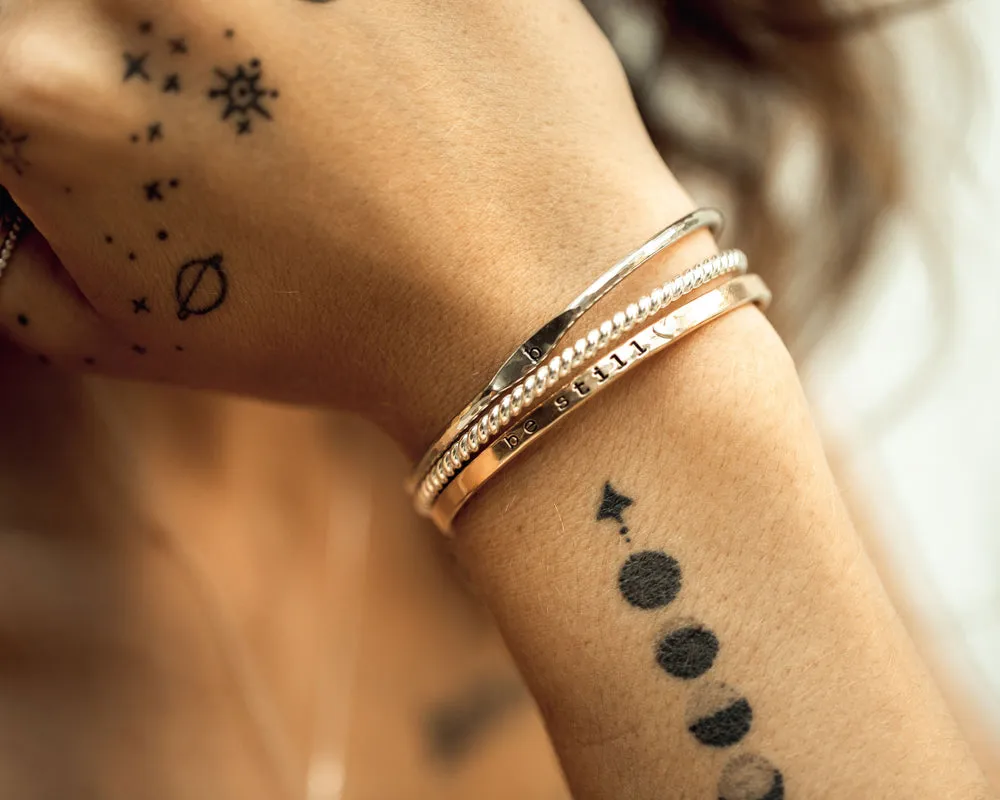 Gilded Twist Cuffs