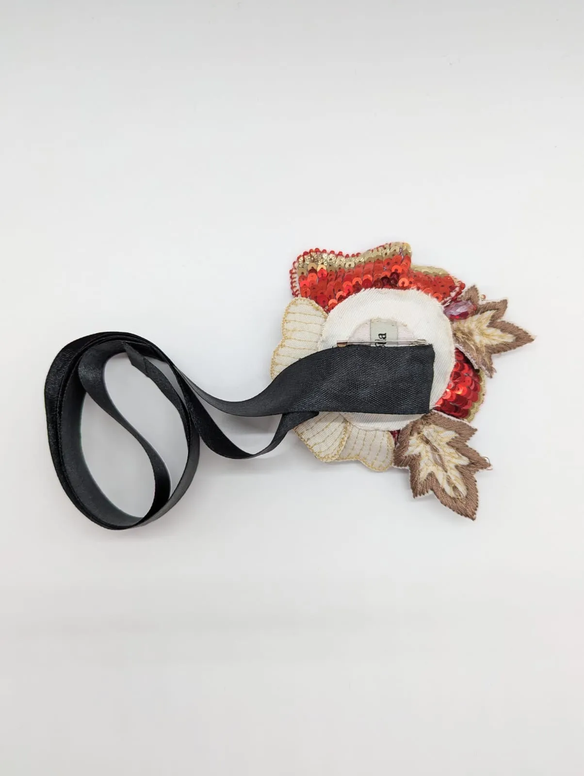 Girocollo Bejewelled Flower Choker & Brooch