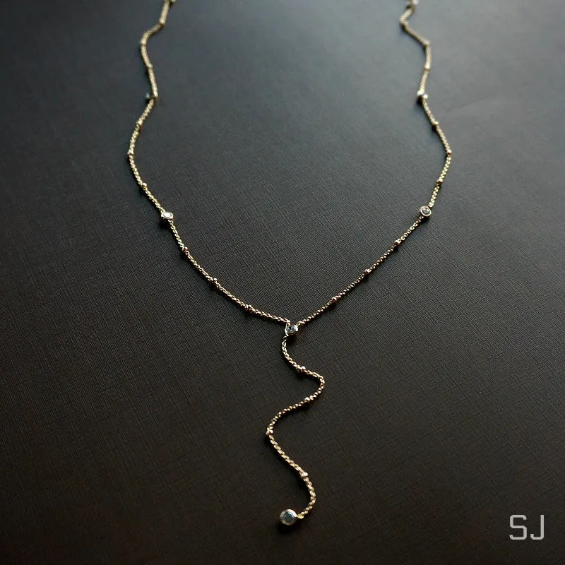 Giulia Lariat Necklace