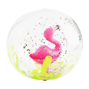 Glitter Beach Ball || Unicorn / Flamingo / Crab