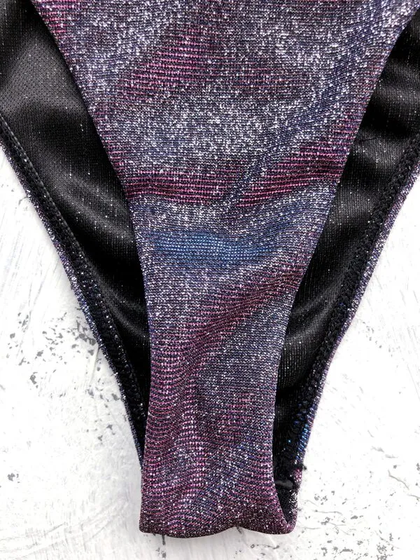 Glitter Galaxy One Piece Swimsuit