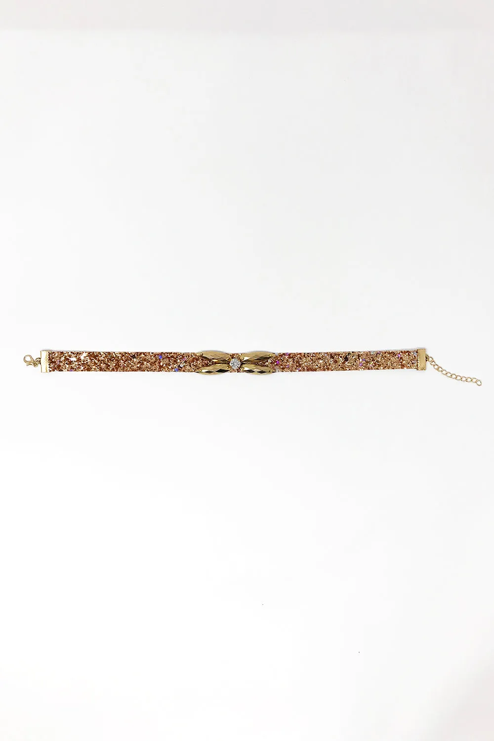 Glitter Gold Choker