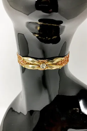 Glitter Gold Choker