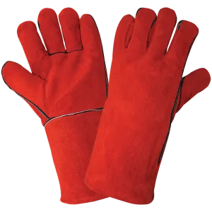 Global Glove & Safety 1200E Economy Grade Split Leather Welders Gloves