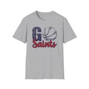 Go Saints Basketball Unisex Softstyle T-Shirt