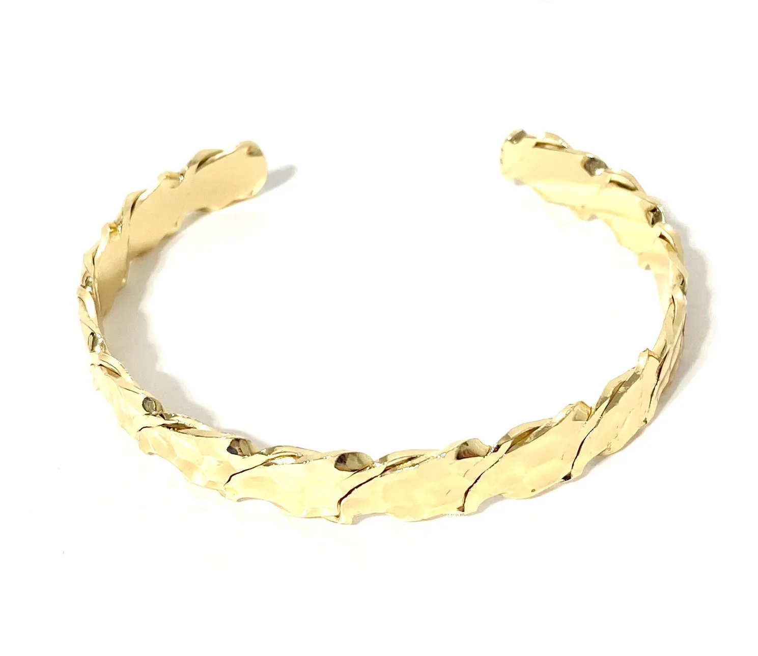 Goddess Cuff - Hammered