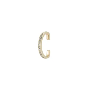 Gold & Diamond Ear Cuff