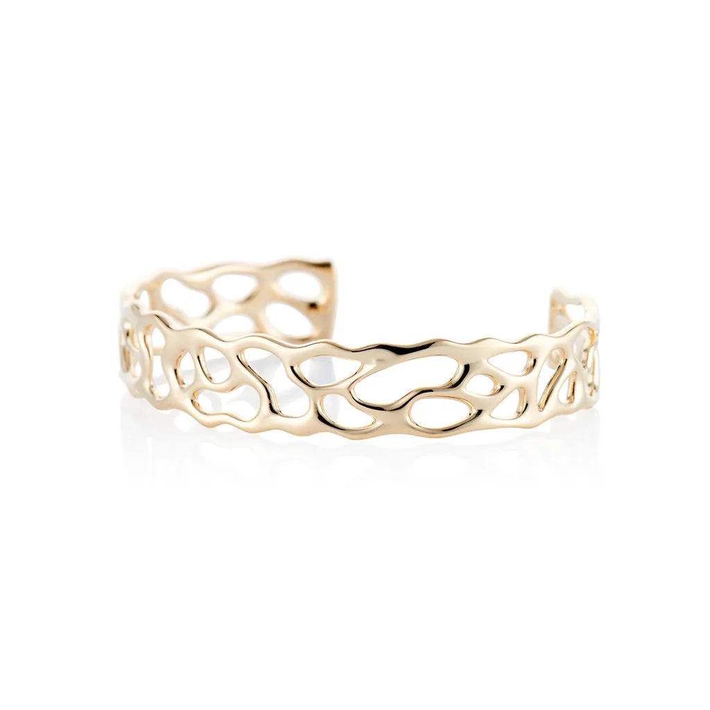 Gold Anguilla Skinny Cuff