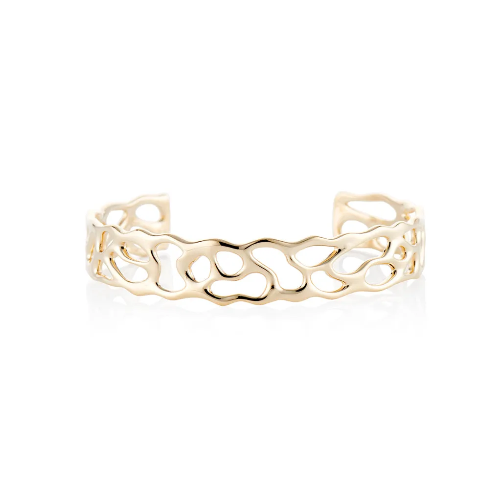 Gold Anguilla Skinny Cuff