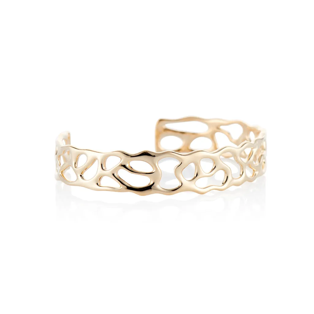Gold Anguilla Skinny Cuff