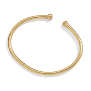 Gold Balled Cuff