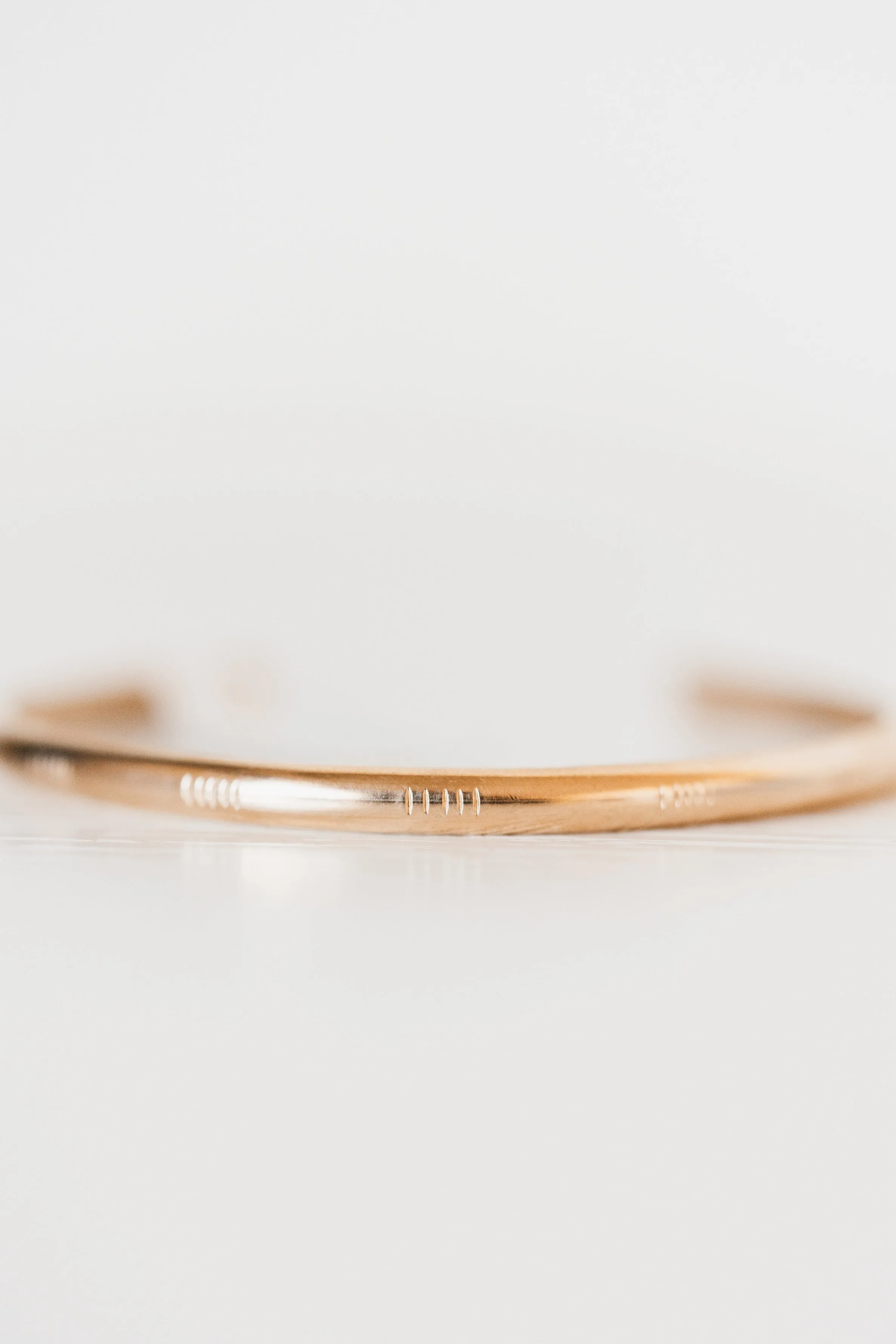 Gold Bar Cuff