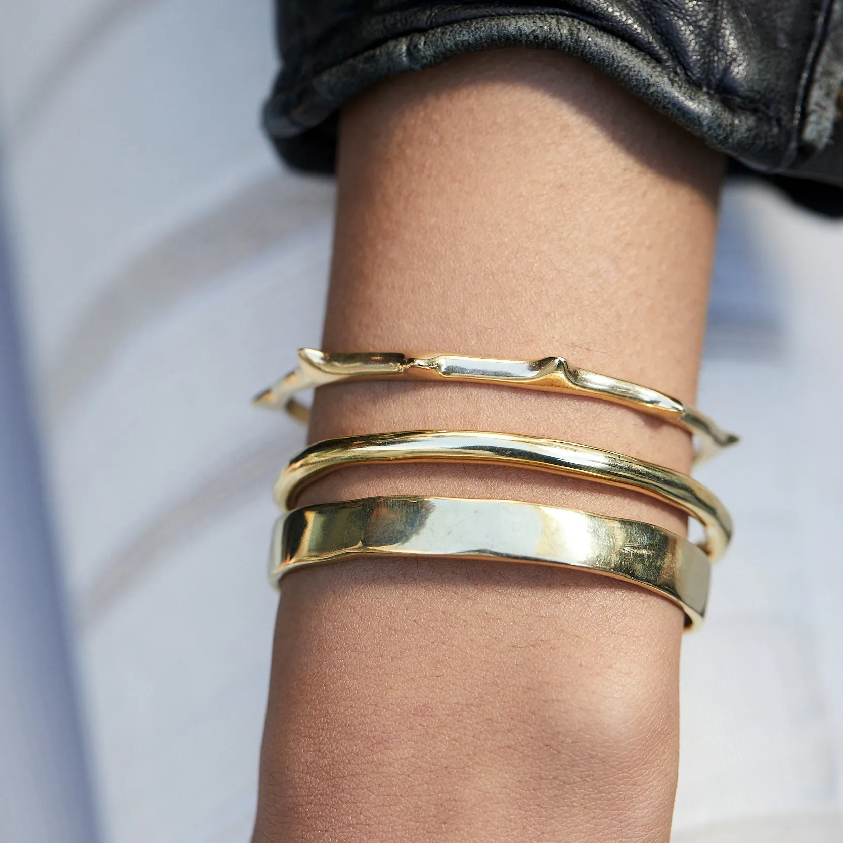 Gold Cuff Trio
