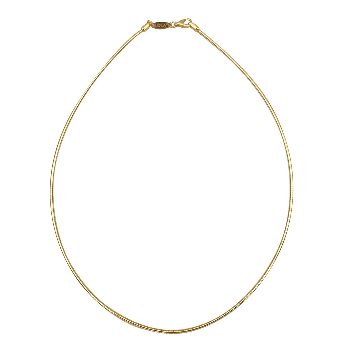 Gold Omega Choker