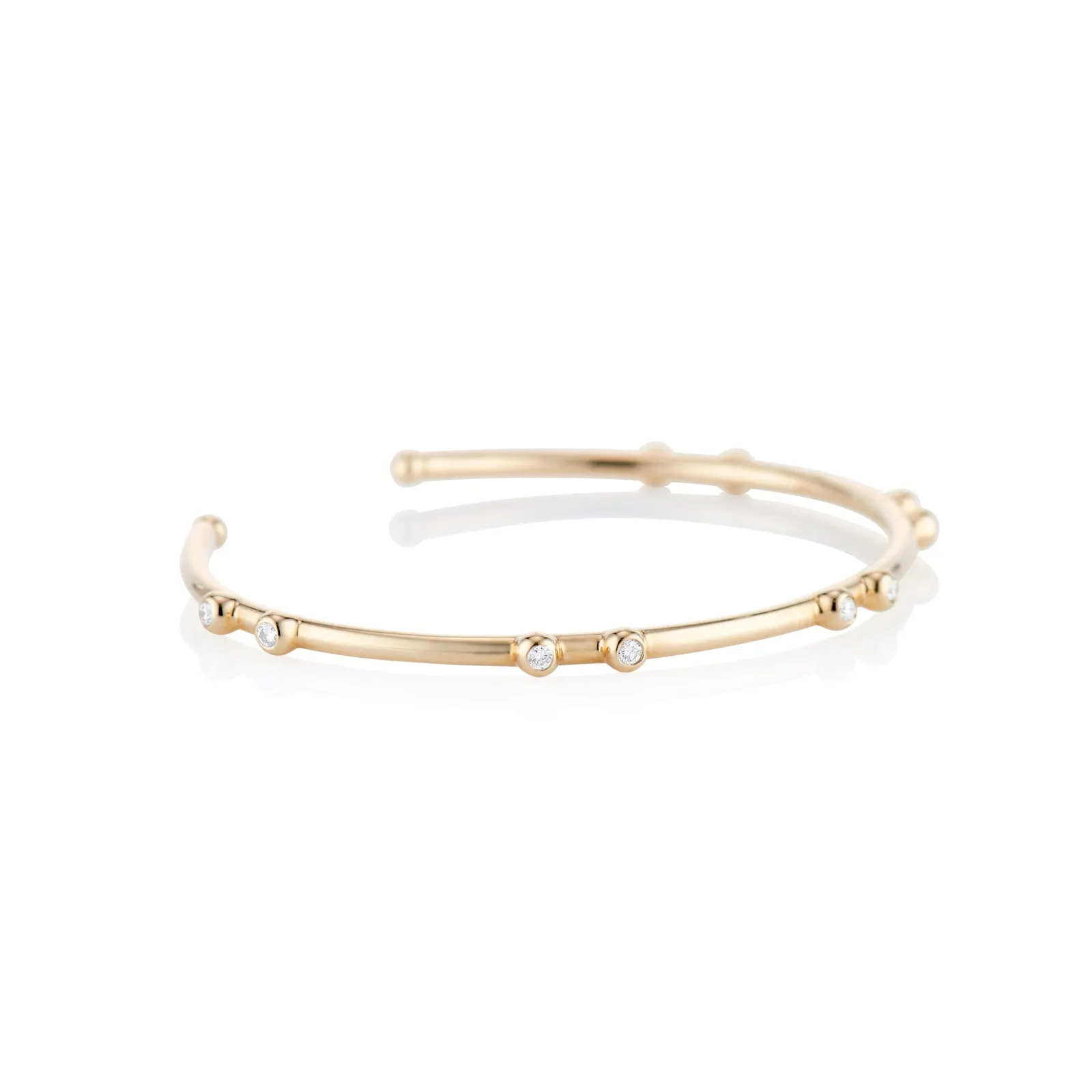 Gold Orbit Cuff