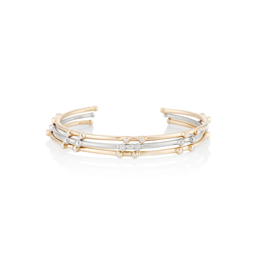 Gold Orbit Cuff