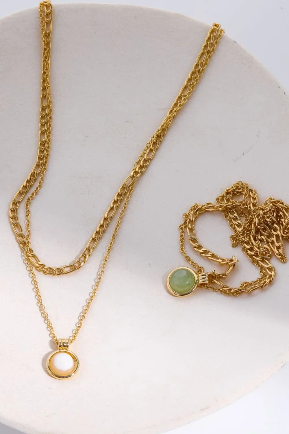 Golden Glow Aventurine Pendant Necklace