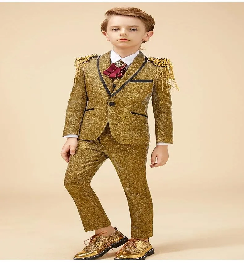 Golden Shimmering Emperor's Suit