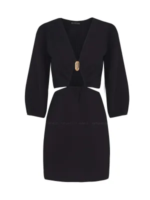 Gracie Detail Short Dress ::RET