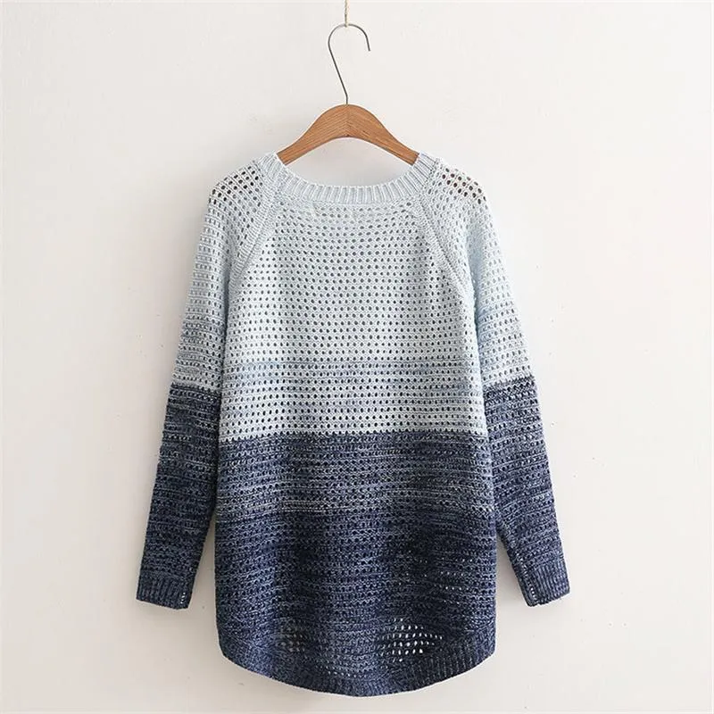 Gradient Color Sweater