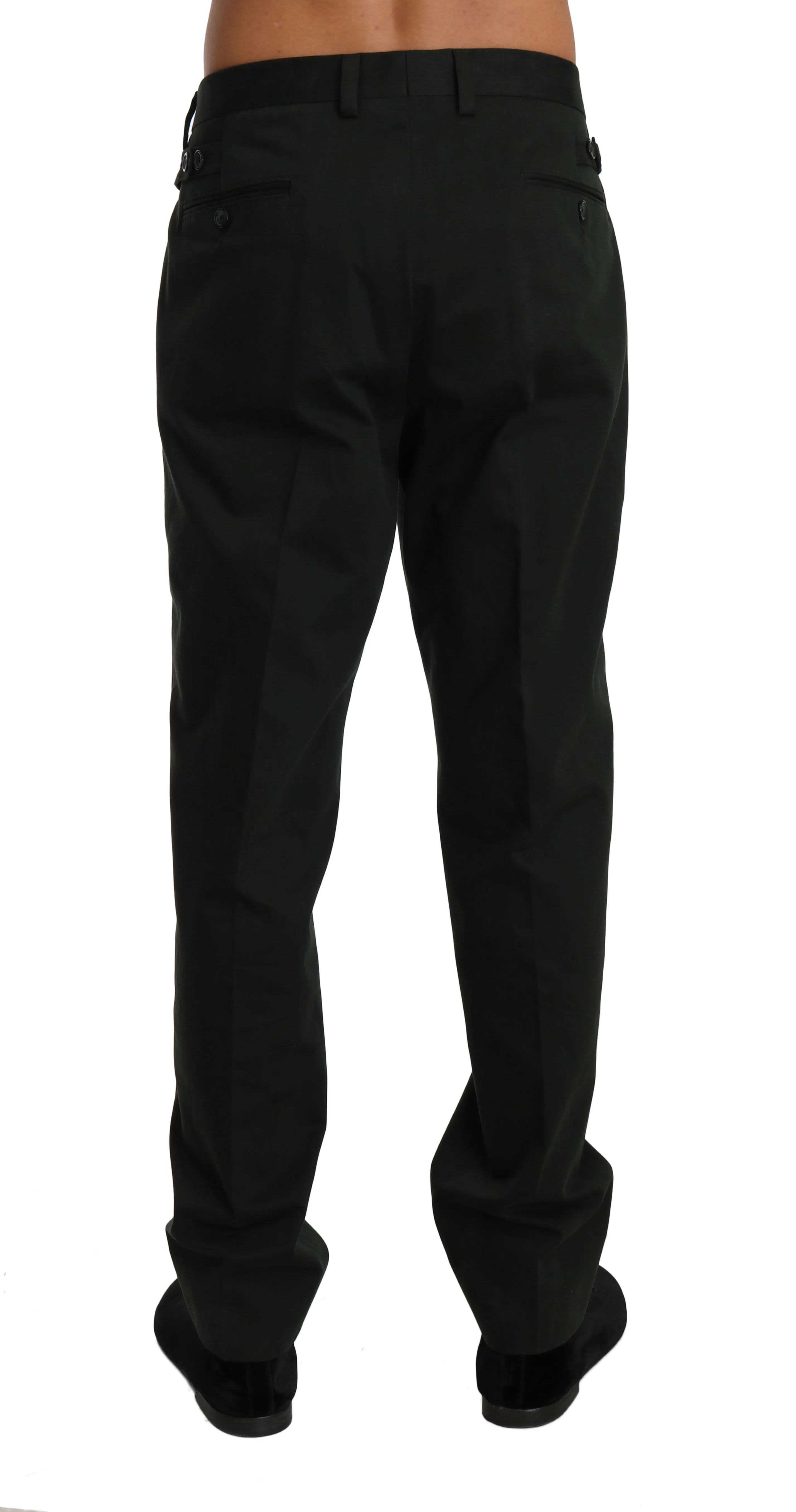 Gray Cotton Dress Formal Trousers