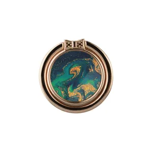 Green Night Quicksand | Custom Phone Ring Holder  (Non-MagSafe)