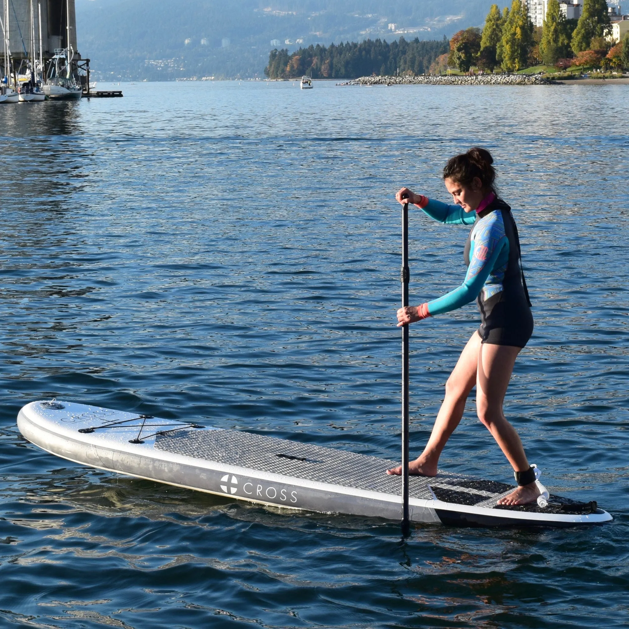 Gul Cross 10' 7" Inflatable Paddle Board iSUP Package