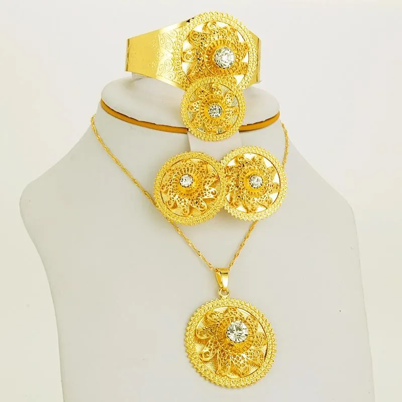 Habesha Chokers Gold Color
