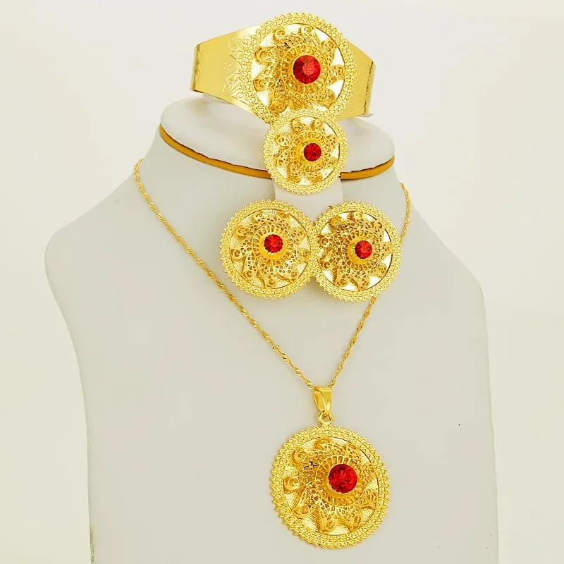 Habesha Chokers Gold Color