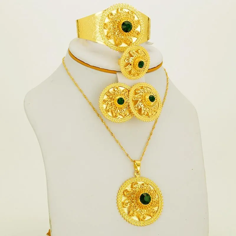 Habesha Chokers Gold Color