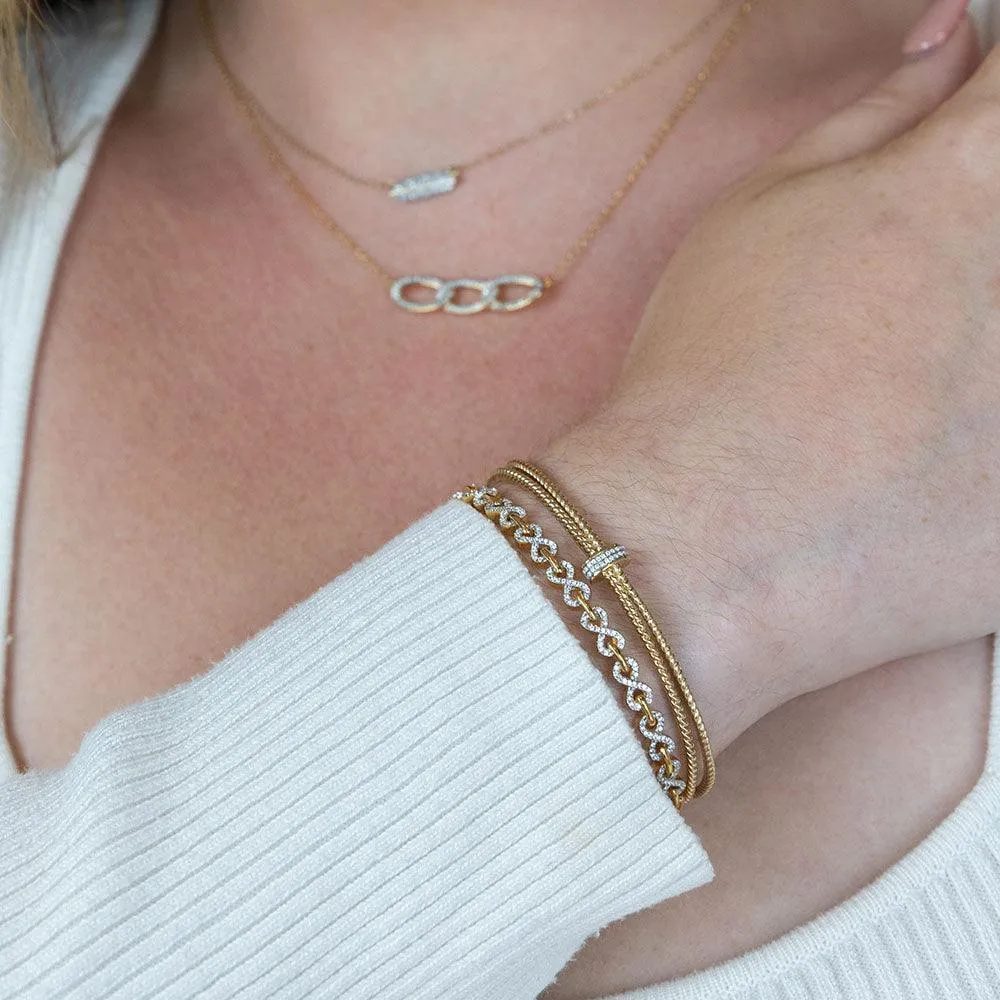 Halfway Point Cuff Bracelet