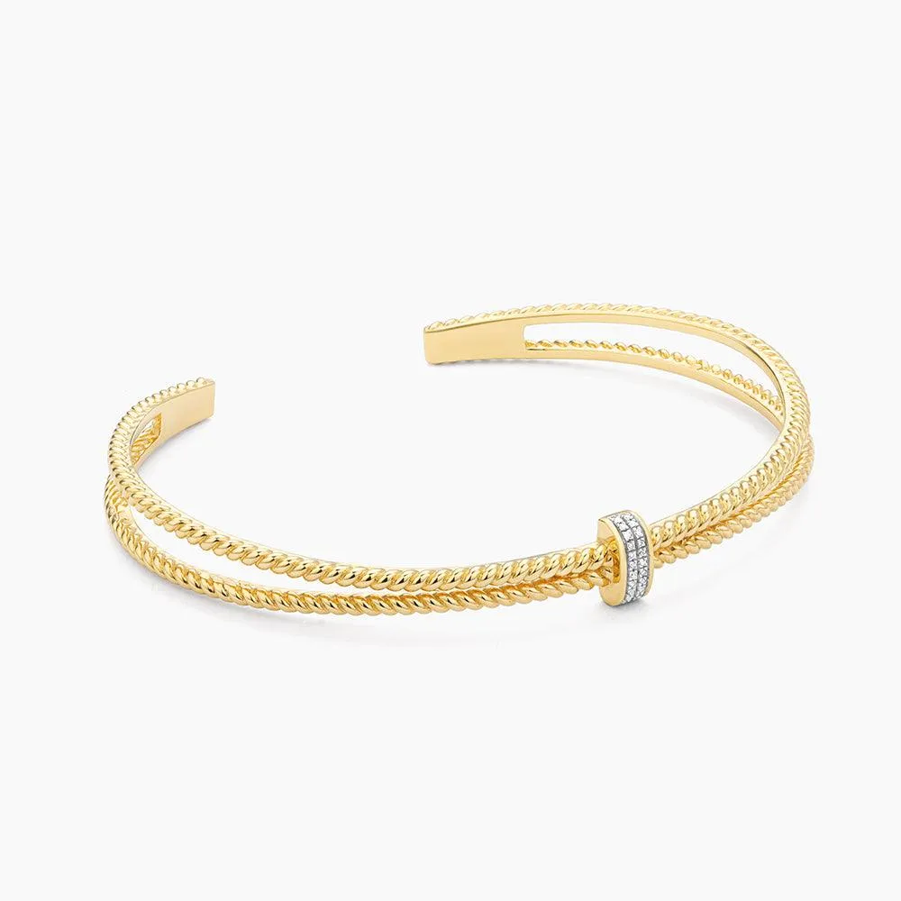 Halfway Point Cuff Bracelet