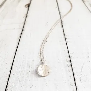 Hammered Dot Necklace