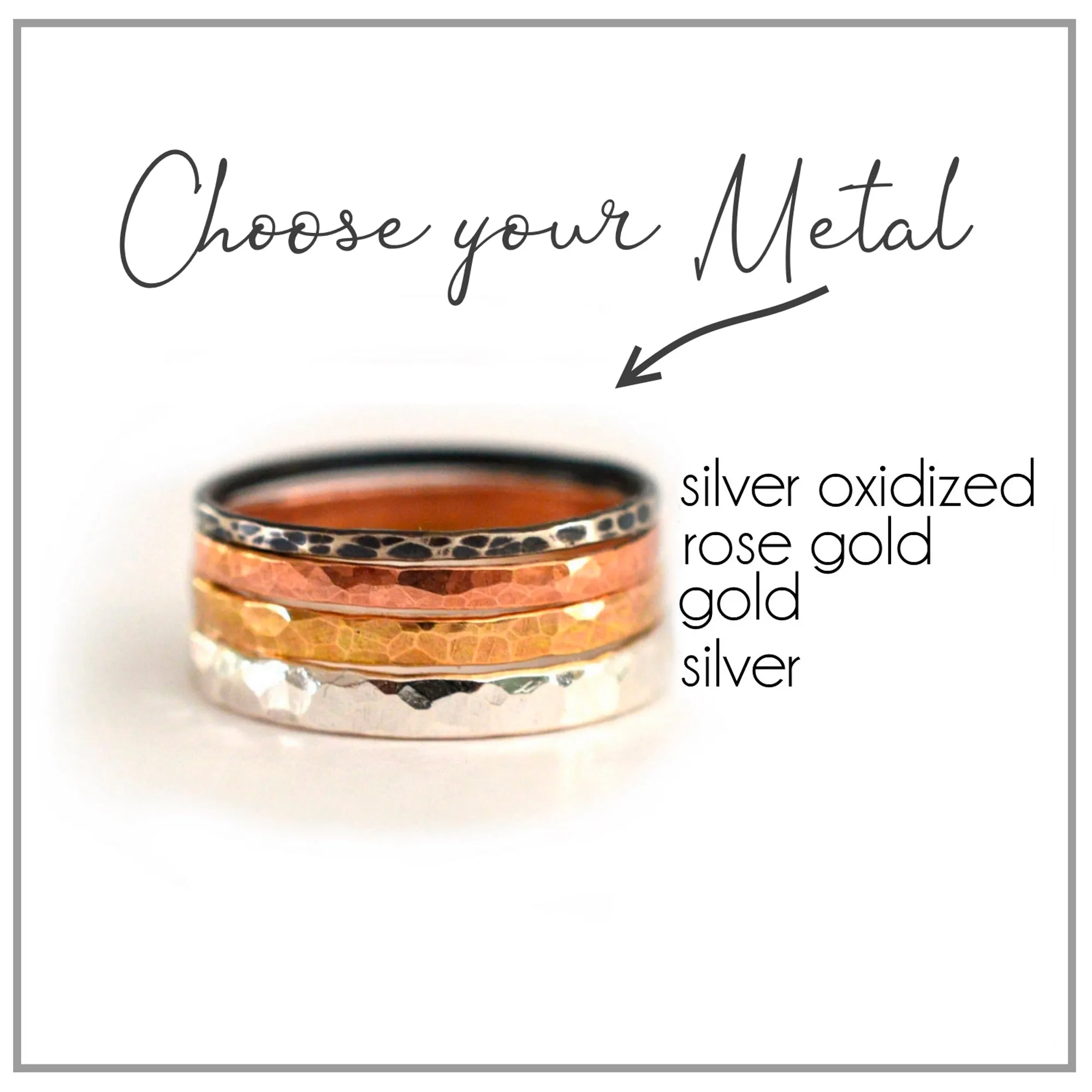 Hammered Double Leaf Cuff