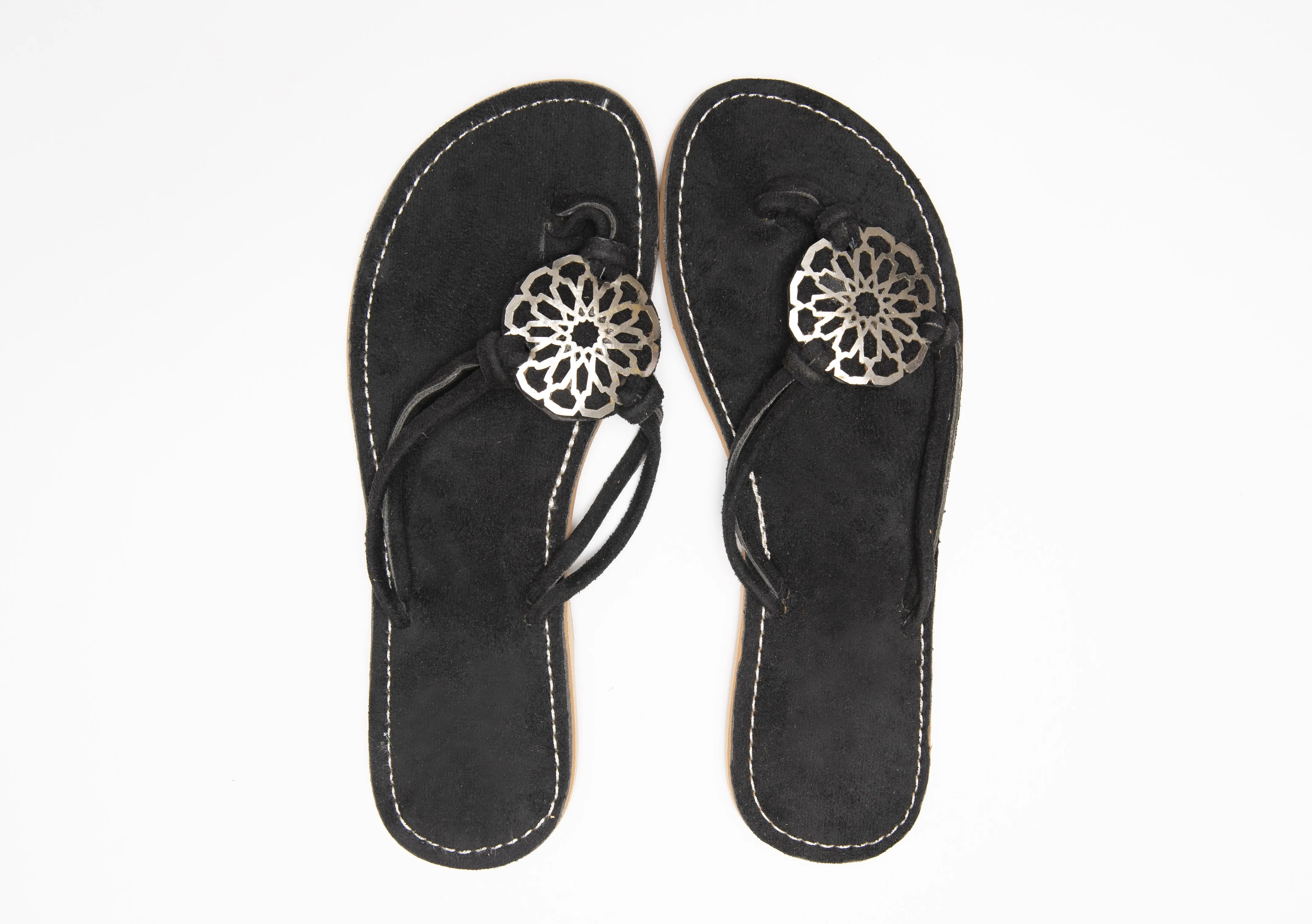 Handmade Moroccan Suede Flip Flops