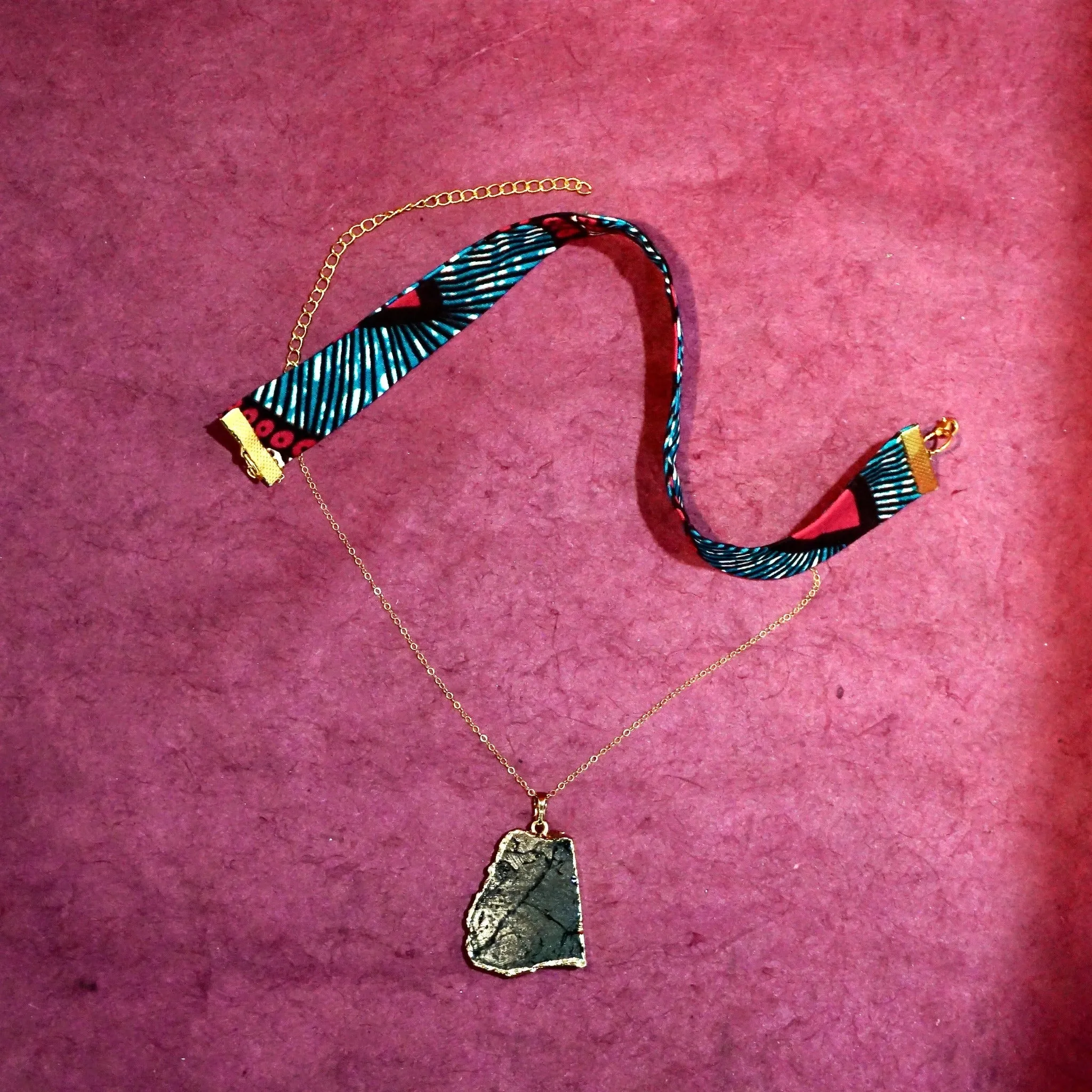 Hanwi Ankara Fabric Choker
