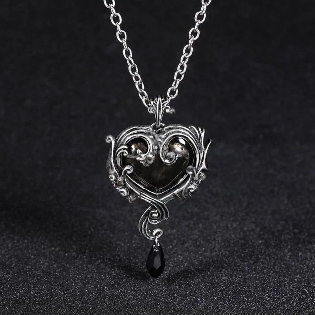 Heart Crystal Necklace